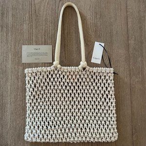 Clare V. Sandy Tote - Natural
